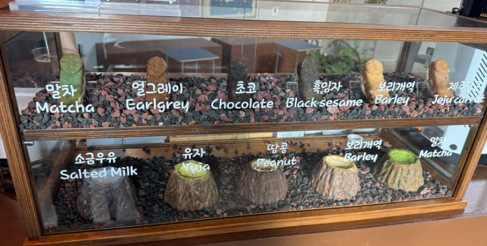 제주동자석 파운드케이크 여섯 가지 맛